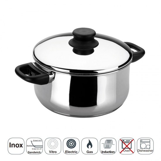 Bandeja com Tampa Garinox