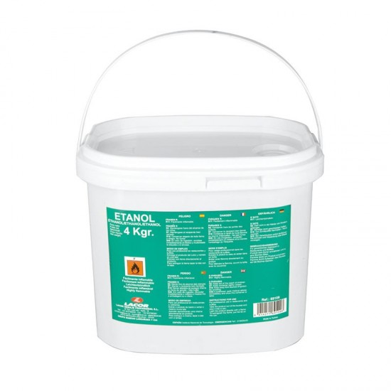 Cubo 4 kg Gel Combustível Etanol