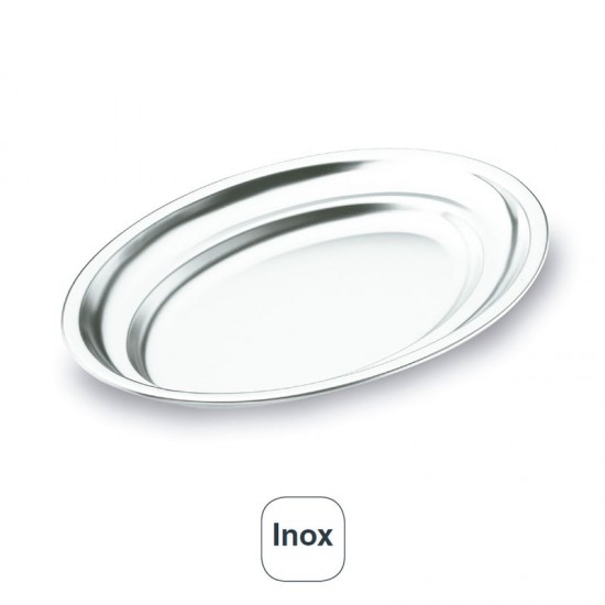 Fonte Oval Inox 18% De Cr.