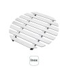 Base Para Tachos Redondo Inox 18% De Cr.