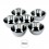 Set 6 D Pequenos Inox