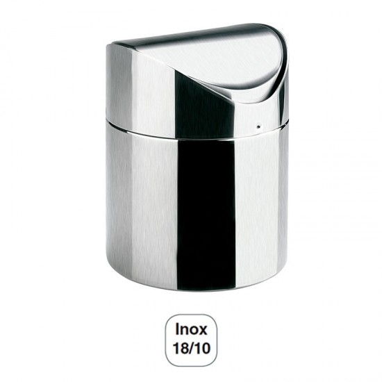 Lixeira Mesa Inox 18/10