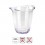 Cubo Enfriabotellas Acrílico Transparente Flor