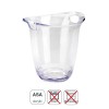 Cubo Enfriabotellas Acrílico Transparente Flor