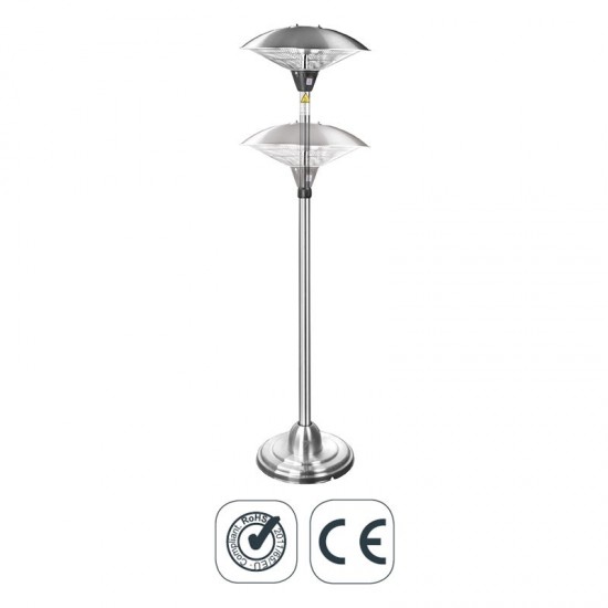 Calefator Elétrico Halogênio de Pé