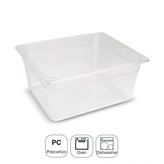 Balde Policarbonato Gastronorm 1/2
