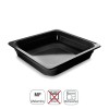 Balde Melamina Gastronorm 2/3 Preta