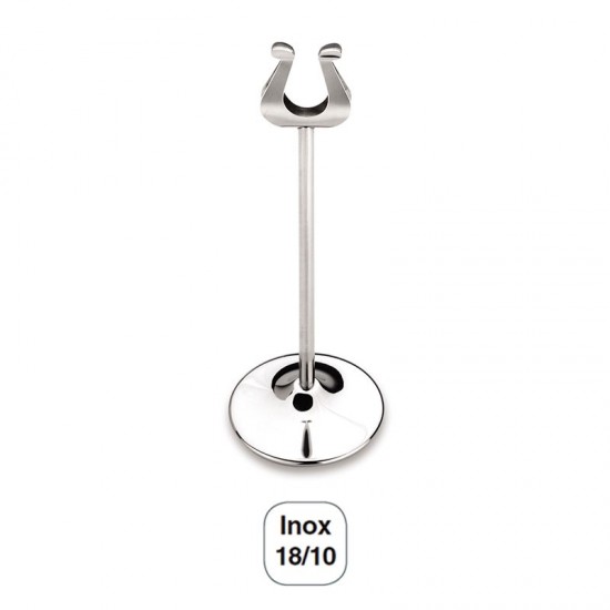 Suporte para Cardápio com Pinça Inox 18/10