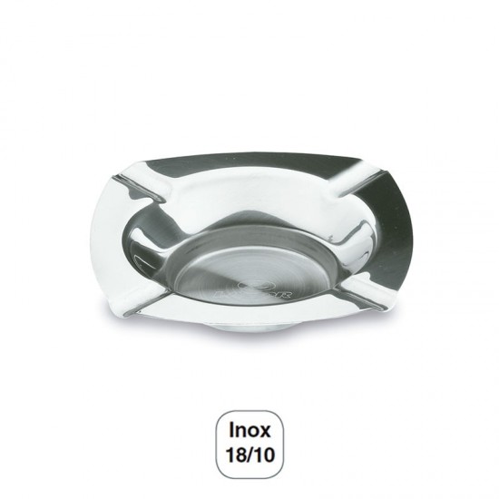 Cinzeiro Quadrado Inox 18/10