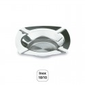 Cinzeiro Quadrado Inox 18/10