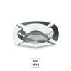 Cinzeiro Quadrado Inox 18/10