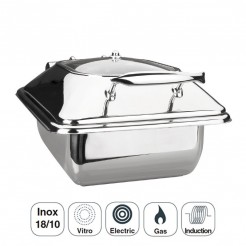 Corpo Chafing Dish Luxe Gastronorm Em Inox, 1/2